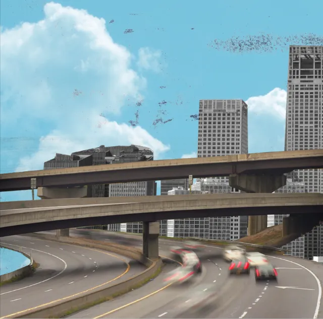 Animation of city traffic