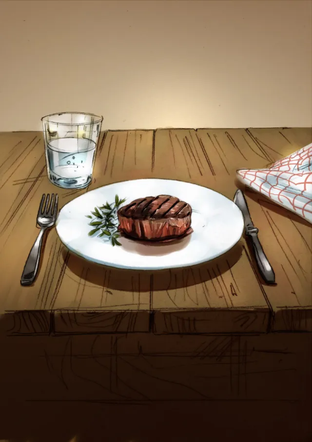 Food illustration of cake