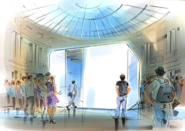 Architecture design of museum