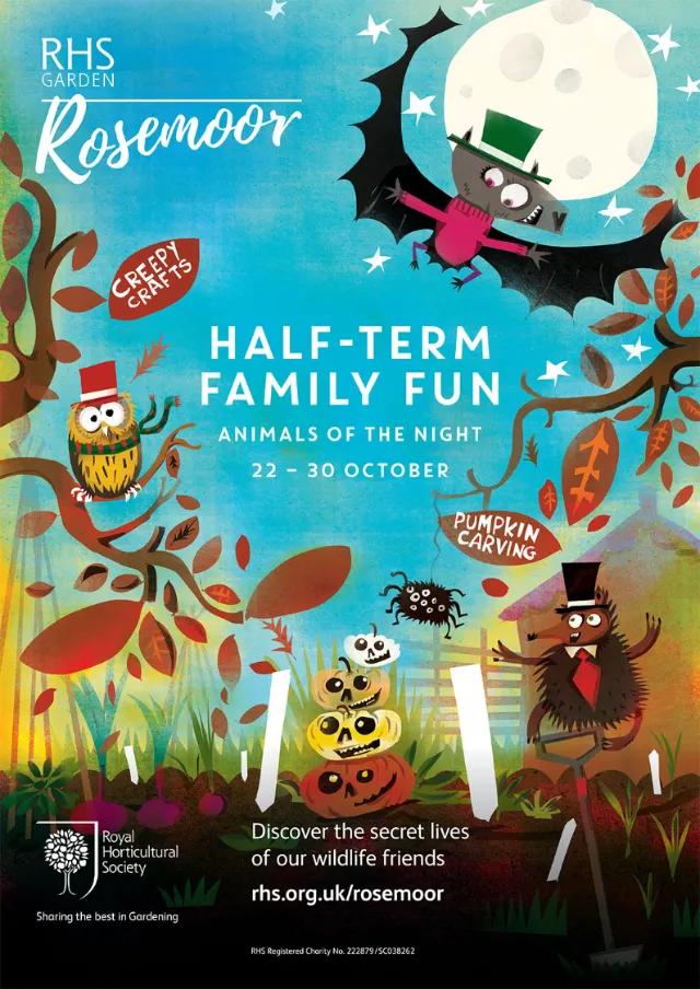 RHS Halloween poster design