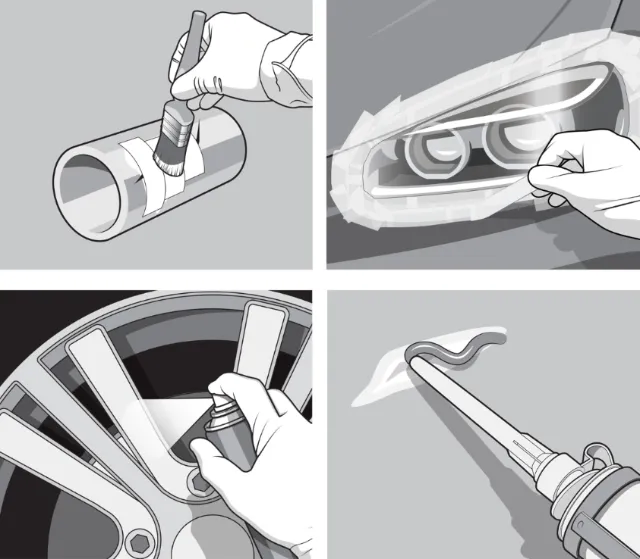 DIY Instructional Vector Graphic