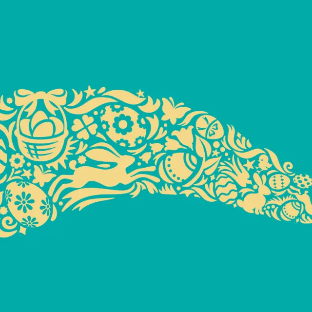 Easter theme packing design
