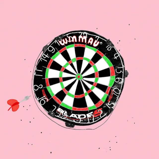 Throwing dart sport