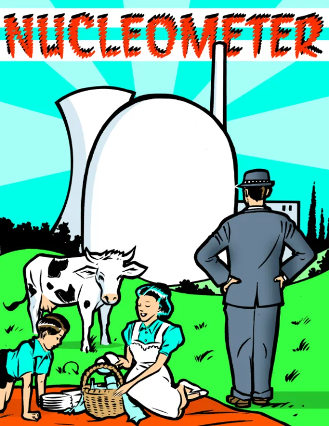 People in cow farm