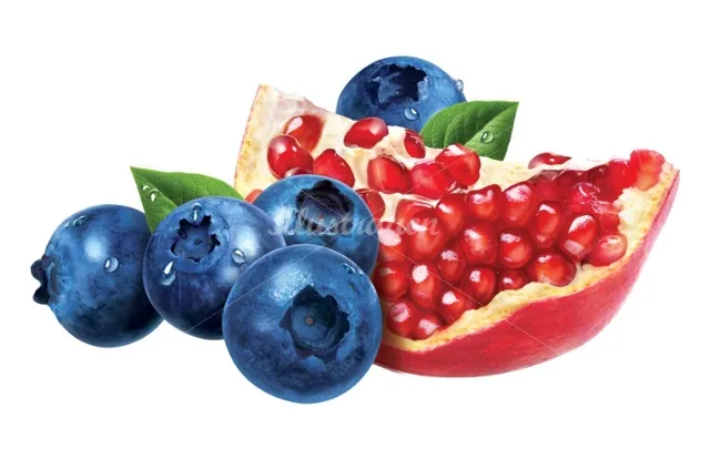 Food & Drink Blue berries and fruits