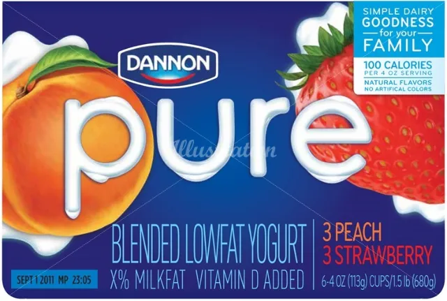 Food & Drink Pure yogurt