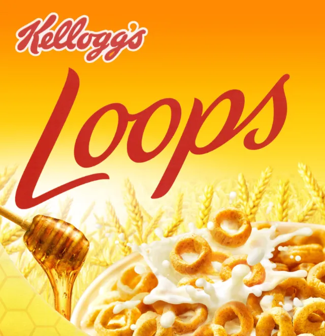 Lettering Kellogs Loops