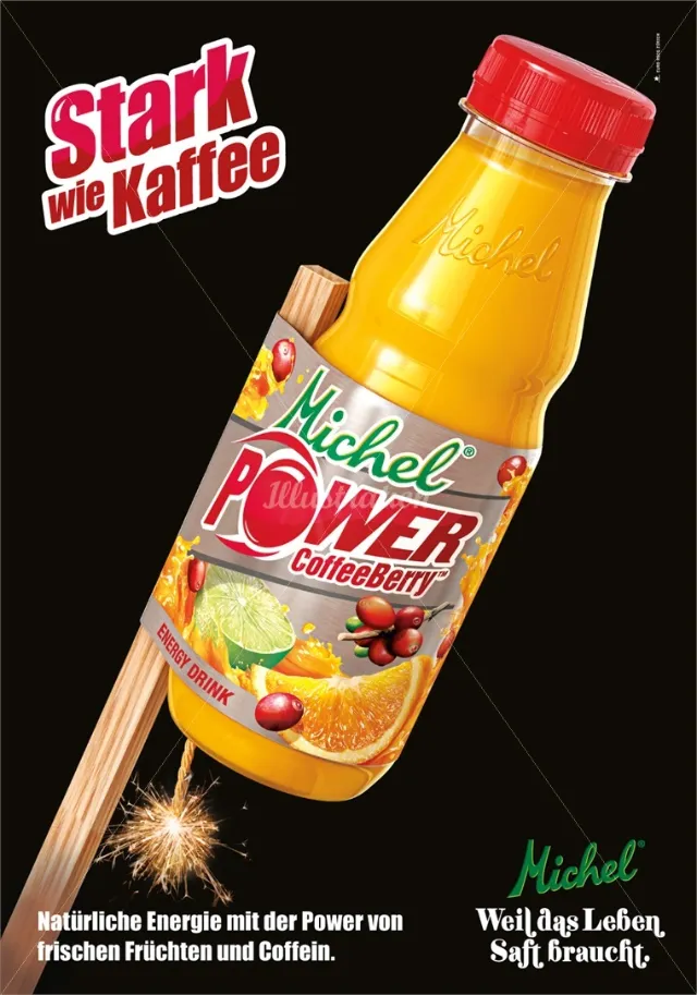 Advertising Stark wie kaffee