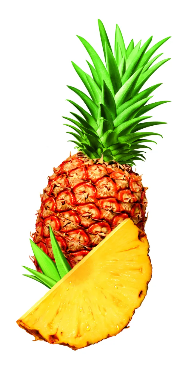 Photorealistic pineapple