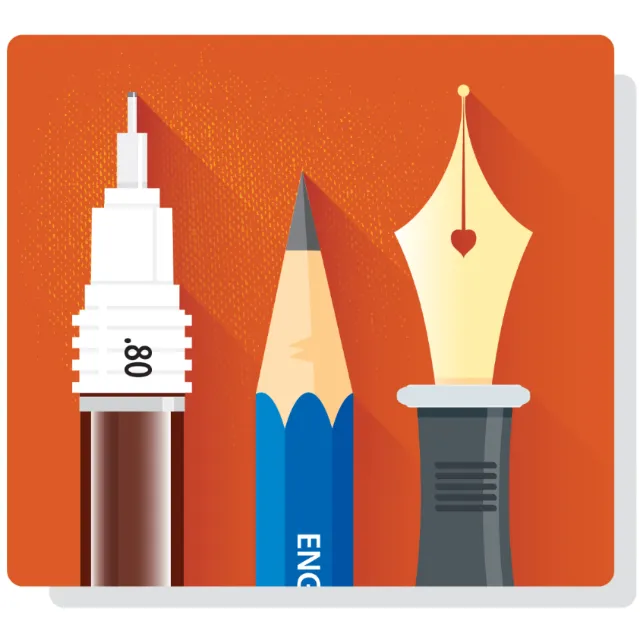 Digital Illustration writing tools