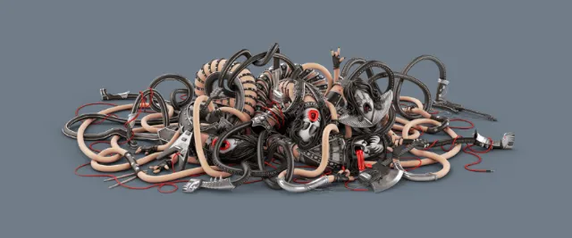 3d electronic wires