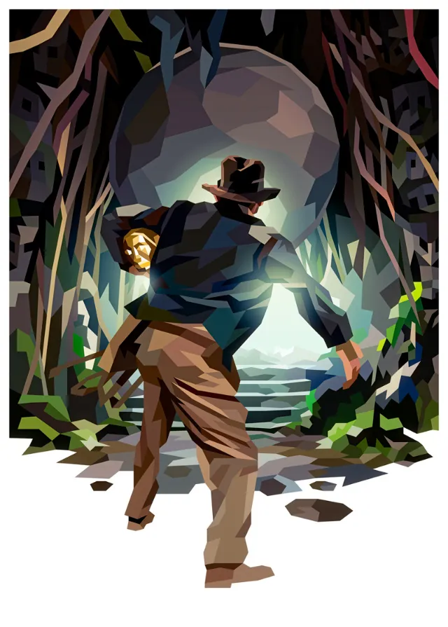 Raiders of the Lost Ark Digital poster