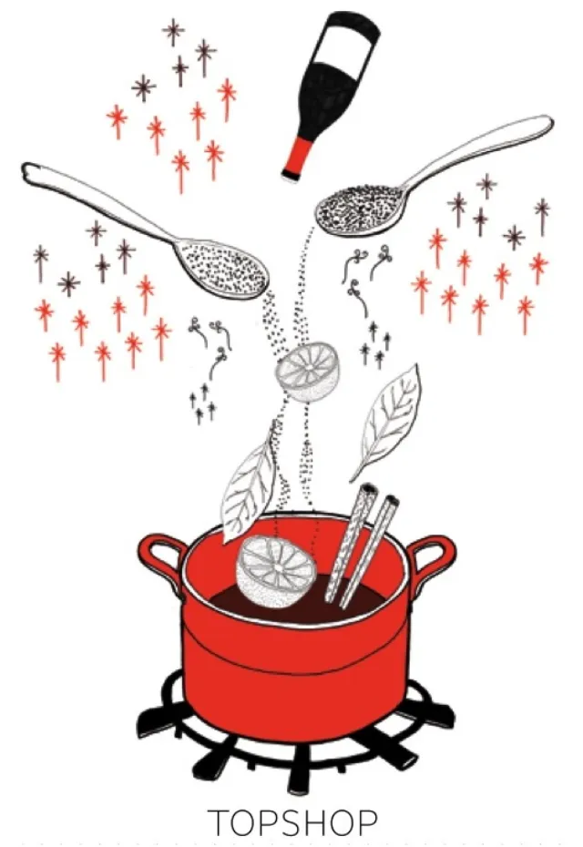 Soup preparation line and color art