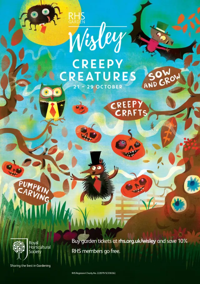 Graphic Lettering Creedy Creatures