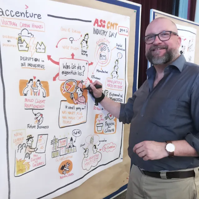 Live event drawing by Tim Weiffenbach