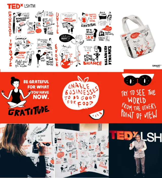 Graphic Tedx Gratitude