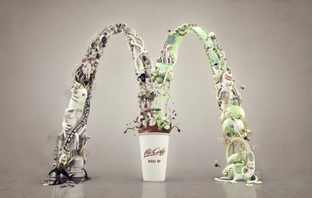 3d mc café design