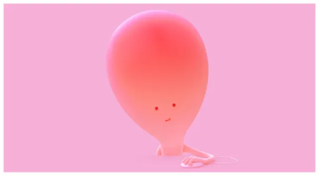 3d balloon head characters