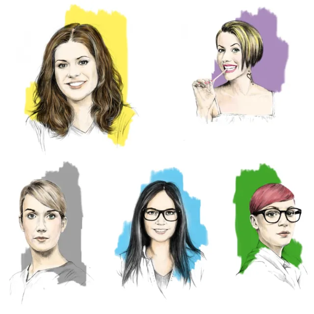 Patrick Rosche portrait illustration
