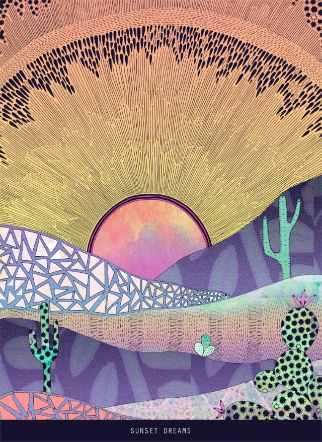 Decorative Sunset dreams