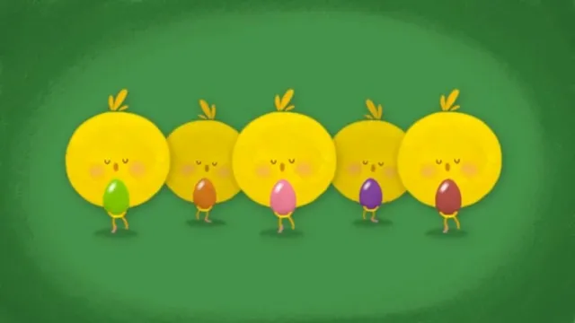 Animated Easter card 