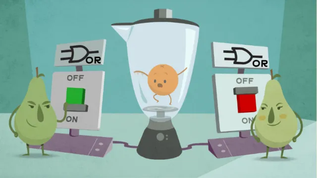Educational graphics film of Logic Gates Working 