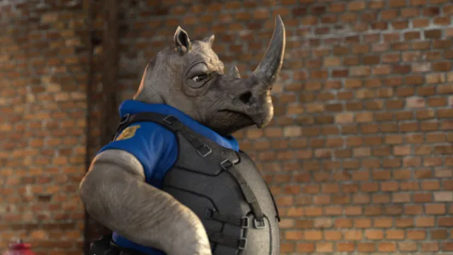 Rhino Soldier animation