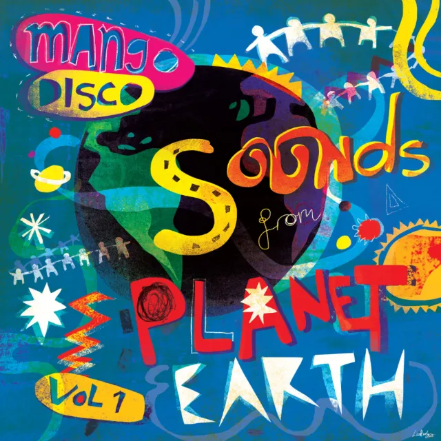 Graphic Lettering Sounds Planet earth