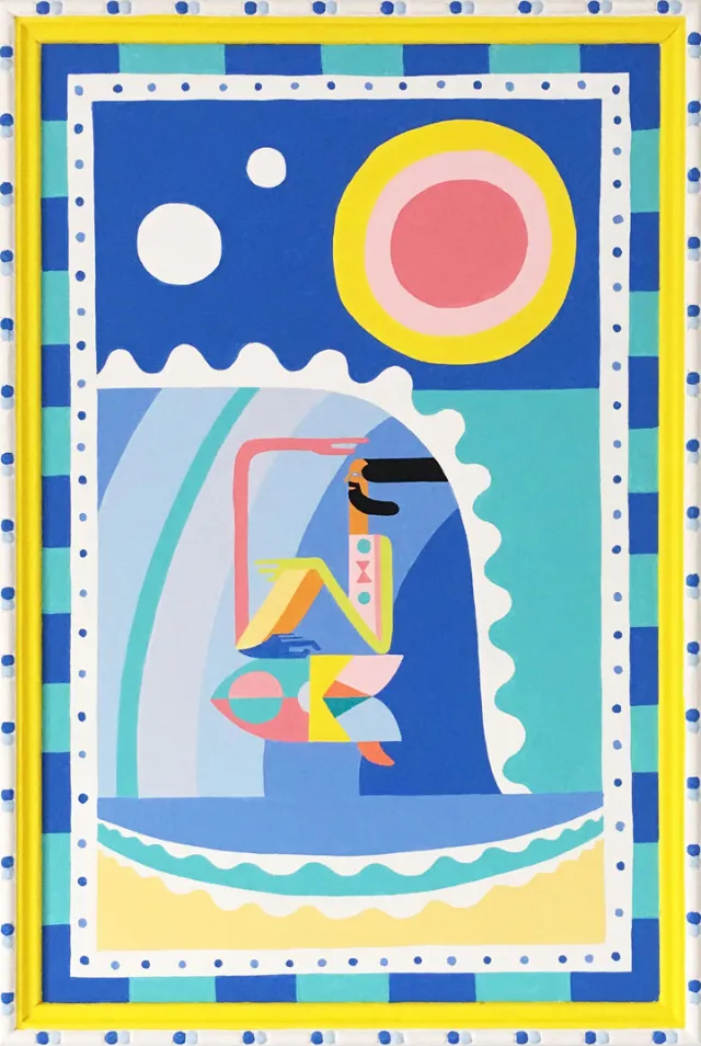 Lifestyle woman sitting