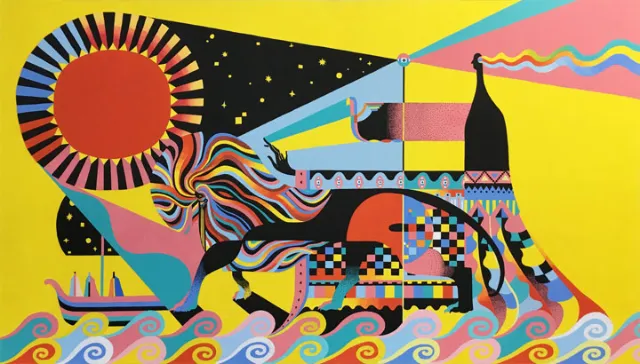 Lifestyle retro art