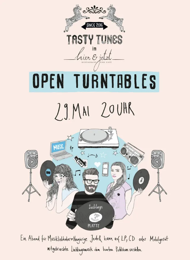 Graphic Open Turntables
