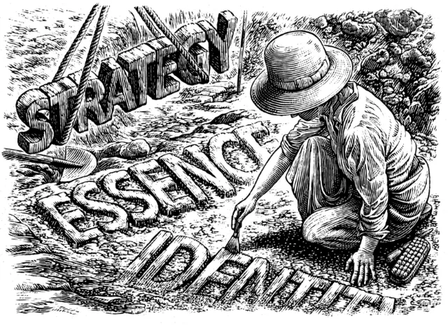 Black & white strategy eseence