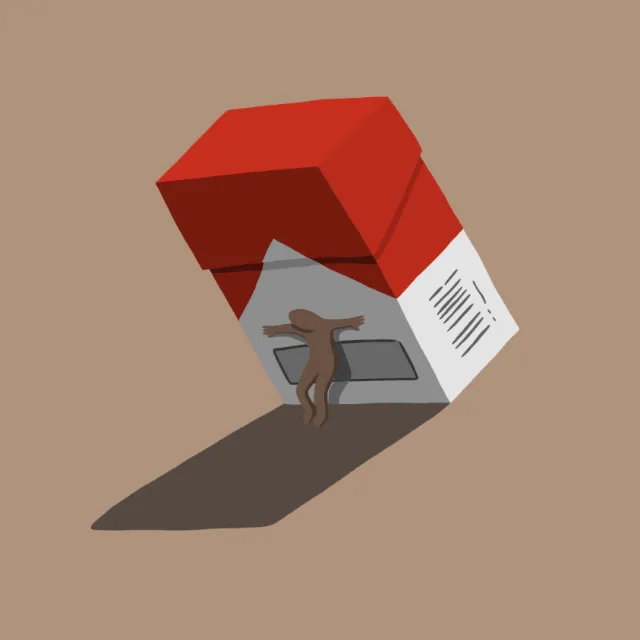 Cigrette pack animation