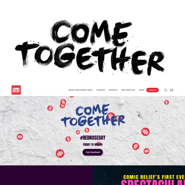 Lettering art of come together