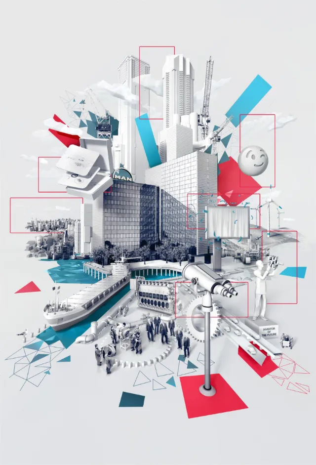 3d architecture illustration by Tobias Wüstefeld