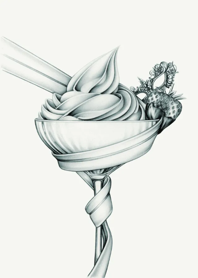 50 Shades of Grey’ Cocktail Illustration