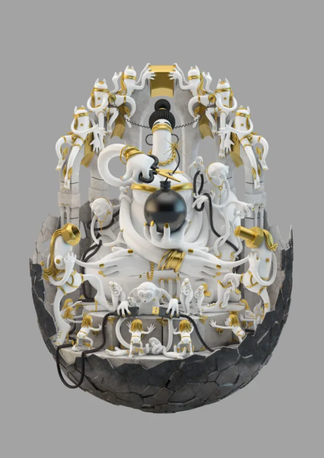 3d design of idol