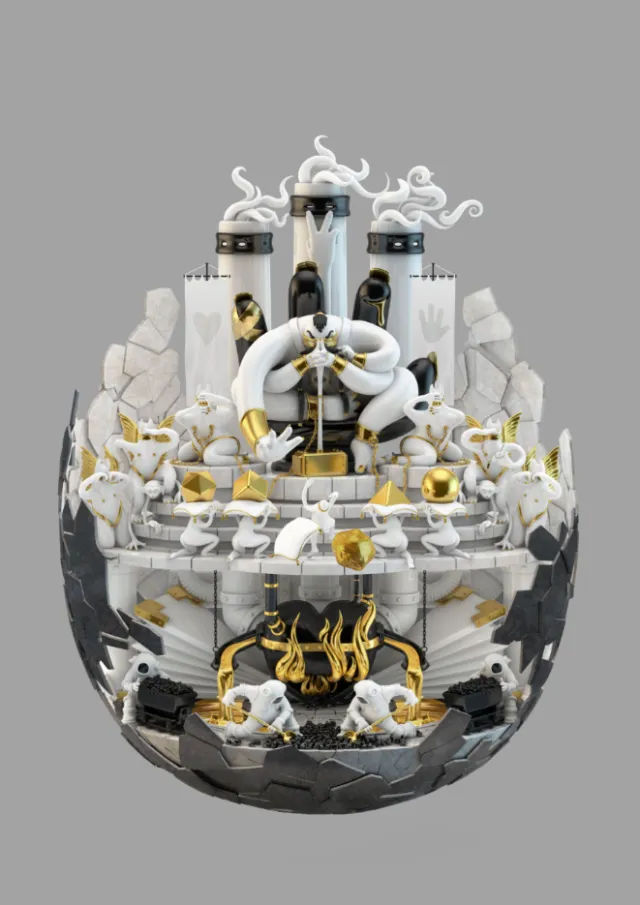 3d design of industry