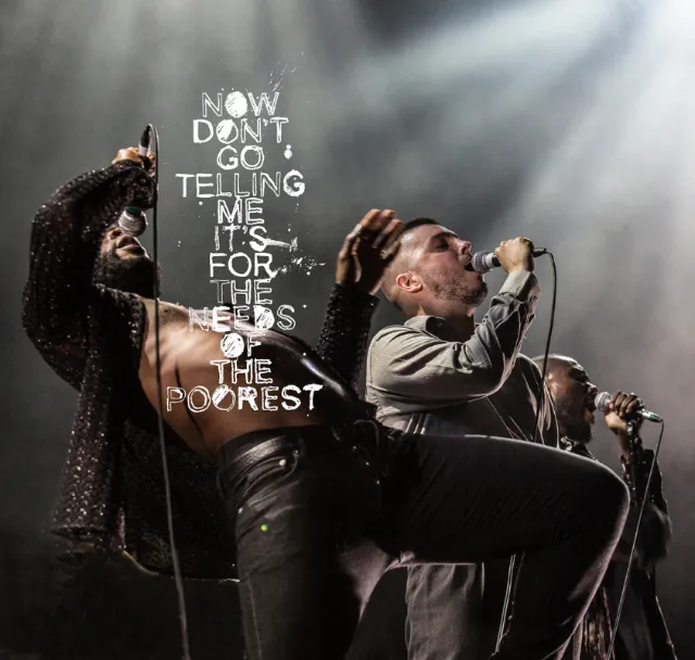 Young fathers band hand lettering art