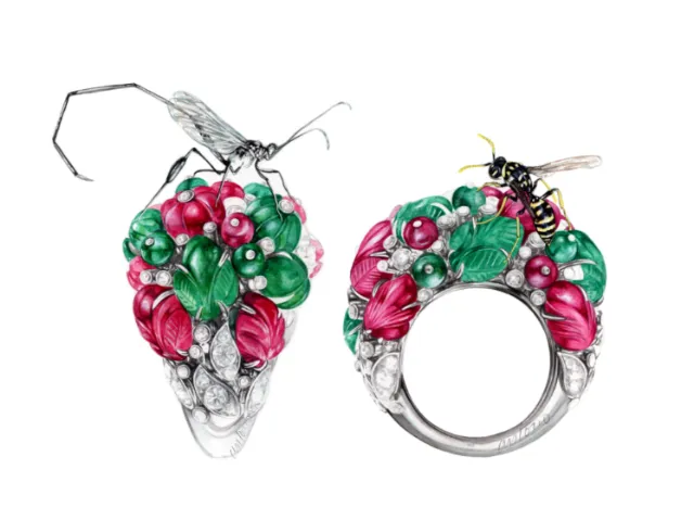 Cartier Tutti Frutti artwork