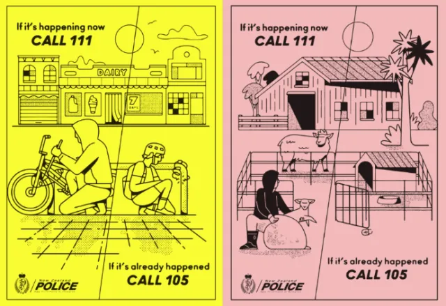 Cartoon & Humour Police flyer
