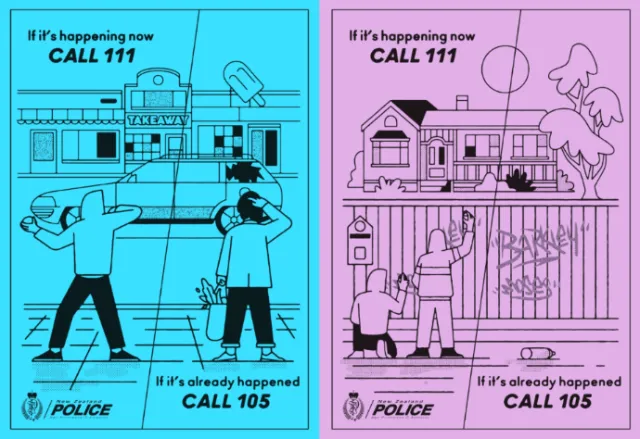 Cartoon & Humour flyer call 105

