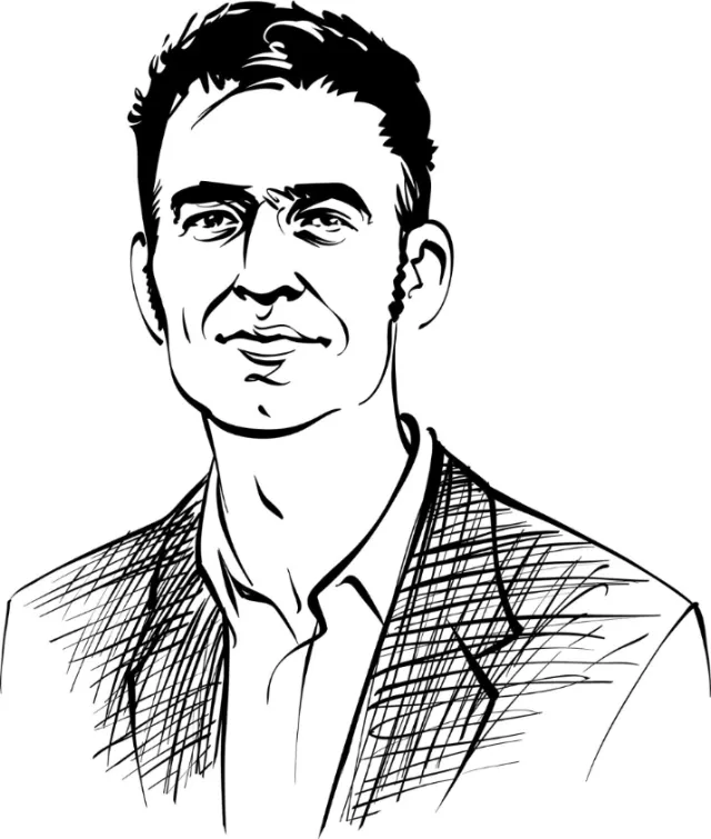 Man portrait illustration