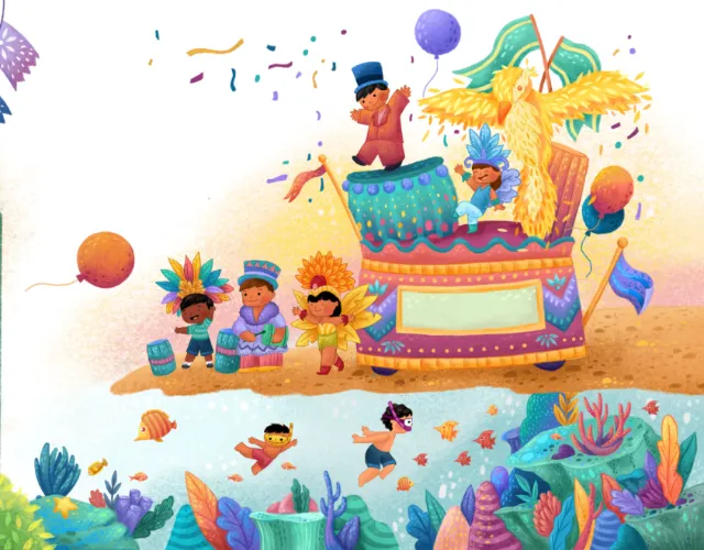Children fun parade
