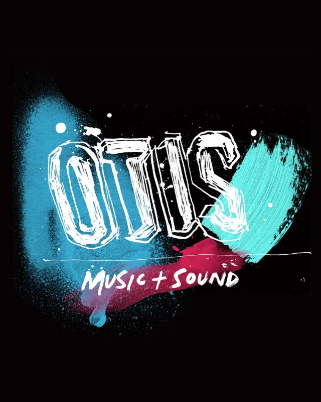 Otis music studio australia hand lettering