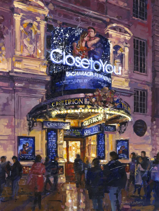 Painting of Criterion Theatre, London