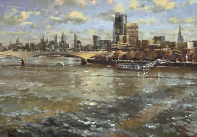 Skyline painting by John Walsom