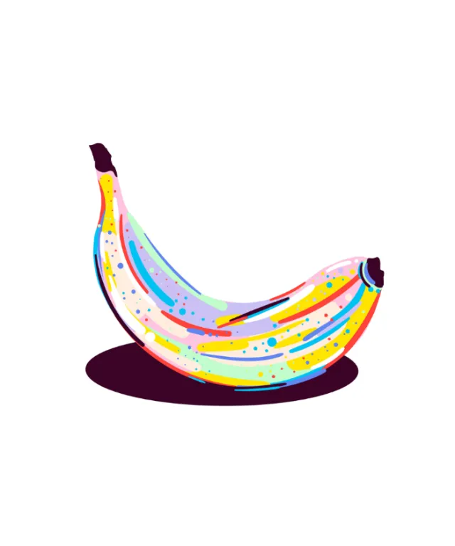 Banana illustration by Mallory Heyer