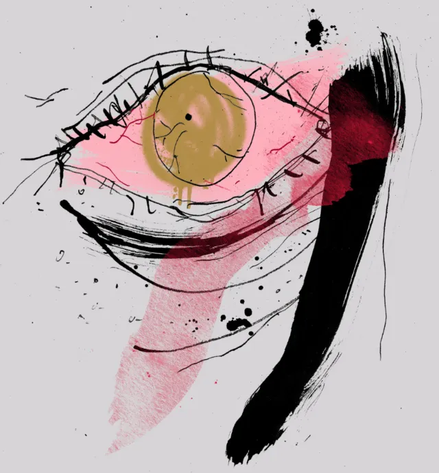 watercolour parent eye
