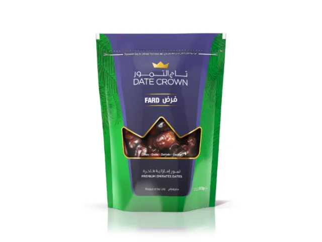 Packaging illustration Crown Dates packaging in UAE